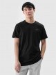 4F Męski tshirt basic 4F 4FWMM00TTSHM2256  czarny Czarny