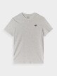 Męski t-shirt basic 4F 4FWMM00TTSHM2256 - szary