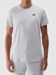 Męski t-shirt basic 4F 4FWMM00TTSHM2256 - szary