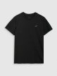 Męski t-shirt basic 4F 4FWMM00TTSHM2657 - czarny