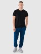 Męski t-shirt basic 4F 4FWMM00TTSHM2657 - czarny