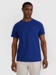 4F Męski tshirt basic 4F 4FWMM00TTSHM2657  niebieski Niebieski