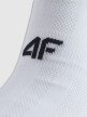 Męskie skarpetki treningowe (3-pack) 4F 4FWMM00UFSOM245 - białe