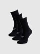 4F Damskie skarpetki za kostkę (3pack) 4F 4FWMM00USOCF474  czarne Czarny