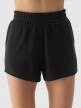 Damskie spodenki dresowe 4F 4FWSS24TSHOF286 - czarne