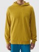Męska bluza nierozpinana z kapturem 4F 4FWSS24TSWSM0948 - żółta