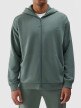 Męska bluza rozpinana z kapturem 4F 4FWSS24TSWSM1011 - khaki