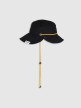 Kapelusz bucket hat dwustronny uniseks 4F 4FWSS25AHATU019 - niebieski