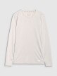 Damski longsleeve do biegania 4F 4FWSS25TFLOF328 - szary