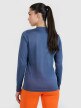 Damski longsleeve do biegania 4F 4FWSS25TFLOF328 - niebieski