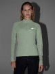 Damski longsleeve rowerowy 4F 4FWSS25TFLOF343 - zielony