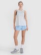 4F Damskie spodenki do biegania 4F 4FWSS25TFSHF0881  niebieskie Niebieski
