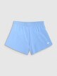 Damskie spodenki do biegania 4F 4FWSS25TFSHF0881 - niebieskie