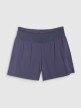 Damskie spodenki do biegania 4F 4FWSS25TFSHF0882 - granatowe