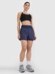 Damskie spodenki do biegania 4F 4FWSS25TFSHF0882 - granatowe
