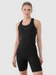 Damski top treningowy 4F 4FWSS25TFSLF413 - czarny