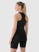 Damski top treningowy 4F 4FWSS25TFSLF413 - czarny