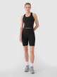 Damski top treningowy 4F 4FWSS25TFSLF413 - czarny