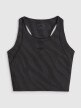 Damski top treningowy 4F 4FWSS25TFSLF413 - czarny