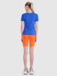 Damskie legginsy kolarki do biegania 4F 4FWSS25TFSTF027 - pomarańczowe