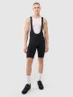 Męskie legginsy rowerowe z szelkami 4F 4FWSS25TFSTM040 - czarne