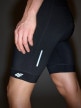Męskie legginsy rowerowe z szelkami 4F 4FWSS25TFSTM040 - czarne