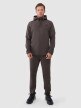Męska bluza treningowa 4F 4FWSS25TFSWM458 - brązowa