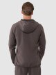 Męska bluza treningowa 4F 4FWSS25TFSWM458 - brązowa
