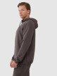 Męska bluza treningowa 4F 4FWSS25TFSWM458 - brązowa