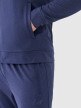 Męska bluza treningowa 4F 4FWSS25TFSWM512 - grananatowa