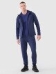 Męska bluza treningowa 4F 4FWSS25TFSWM512 - grananatowa