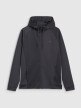 Męska bluza treningowa 4F 4FWSS25TFSWM513 - czarna