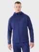 4F Męska bluza treningowa 4F 4FWSS25TFSWM513  granatowa Granatowy