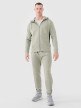 Męska bluza treningowa 4F 4FWSS25TFSWM513 - oliwkowa