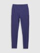 Damskie legginsy treningowe 4F 4FWSS25TFTIF304 - granatowe