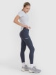 Damskie legginsy do biegania 4F 4FWSS25TFTIF319 - granatowe