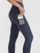 Damskie legginsy do biegania 4F 4FWSS25TFTIF319 - granatowe