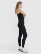 Damskie legginsy kolarskie z szelkami 4F 4FWSS25TFTIF331 - czarne