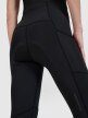 Damskie legginsy kolarskie z szelkami 4F 4FWSS25TFTIF331 - czarne