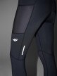 Damskie legginsy kolarskie z szelkami 4F 4FWSS25TFTIF331 - czarne
