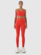Damskie legginsy treningowe 4F 4FWSS25TFTIF380 - czerwone