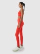 Damskie legginsy treningowe 4F 4FWSS25TFTIF380 - czerwone