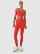 Damskie legginsy treningowe 4F 4FWSS25TFTIF380 - czerwone