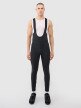 Męskie legginsy rowerowe z szelkami 4F 4FWSS25TFTIM329 - czarne