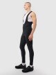 Męskie legginsy rowerowe z szelkami 4F 4FWSS25TFTIM329 - czarne