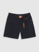 Damskie spodenki casual 4F 4FWSS25TSHOF539 - czarne