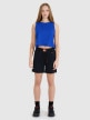 Damskie spodenki casual 4F 4FWSS25TSHOF539 - czarne