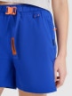 Damskie spodenki casual 4F 4FWSS25TSHOF539 - niebieskie