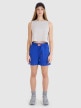Damskie spodenki casual 4F 4FWSS25TSHOF539 - niebieskie