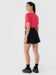mini: Damskie spodenki dresowe 4F 4FWSS25TSHOF540 - czarne (4)